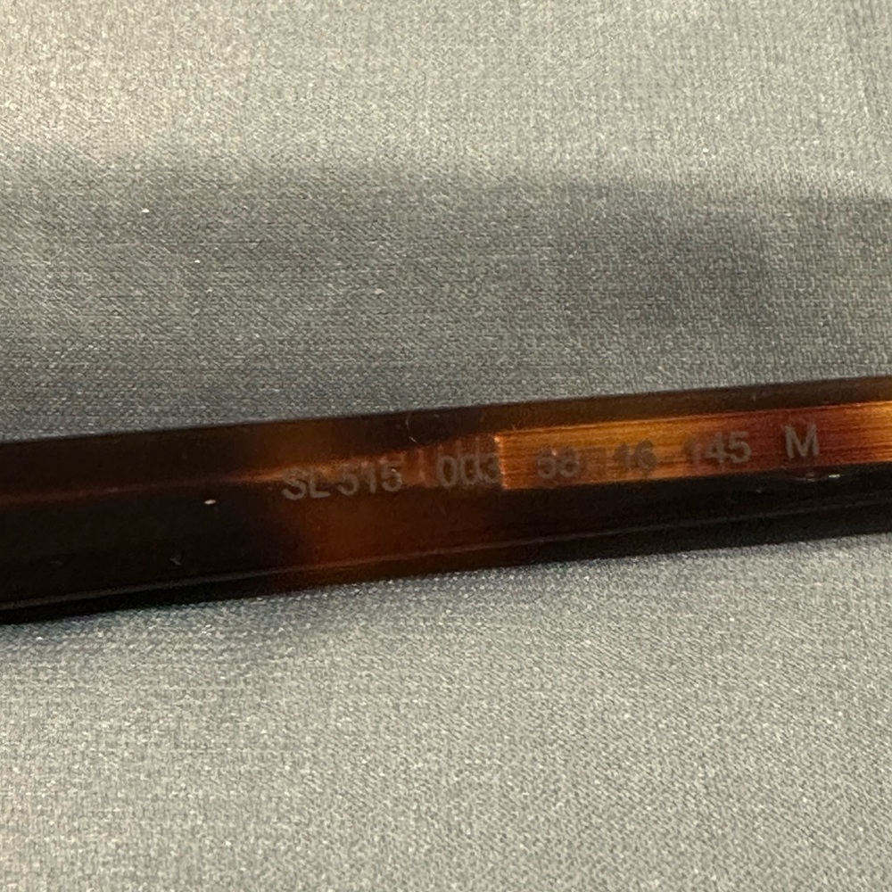 Saint Laurent Tortoise Shell UVA Sunglasses - Picture 7 of 10